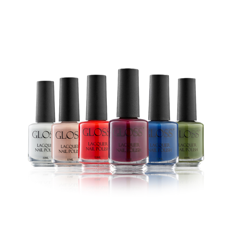 GLOSS Nail polish set "Color Vibe", 6 pcs